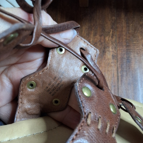 Frye Women's Brown Leather Laney Gladiator  Sandals - Picture 8 of 11